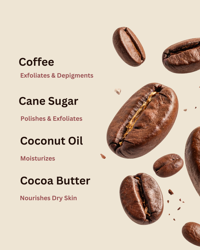 Mocha Lip Scrub for Pigmented & Chapped Lips